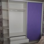 Фиолетовый шкаф купе